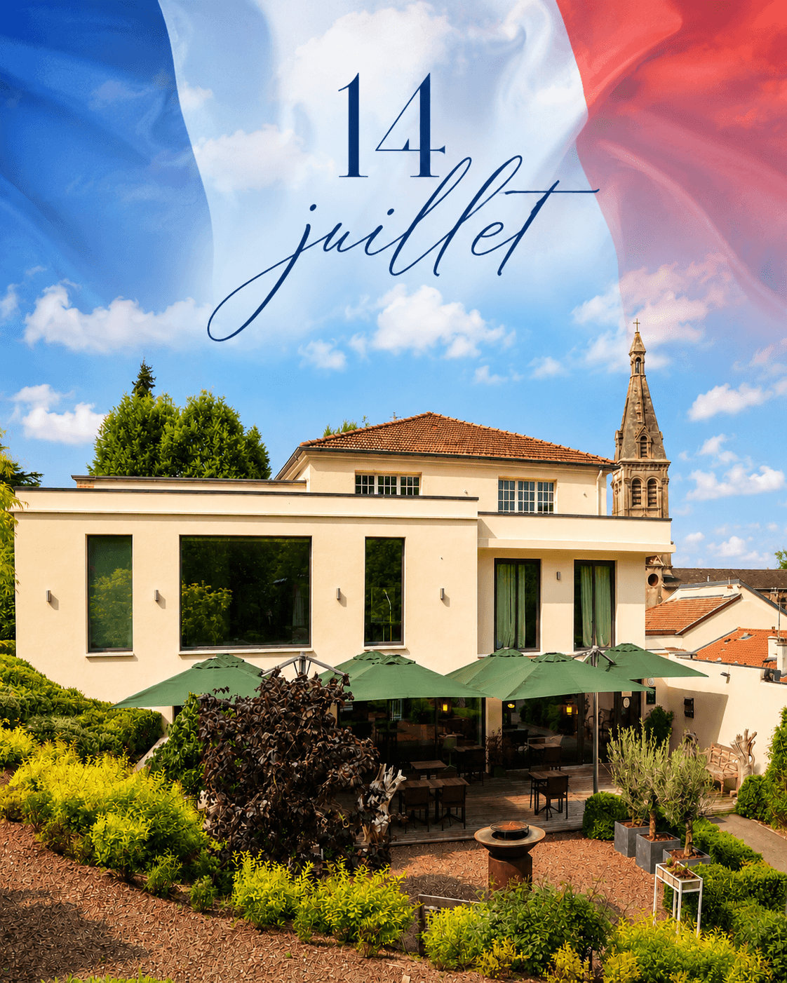 14 juillet Clos Jeannon
