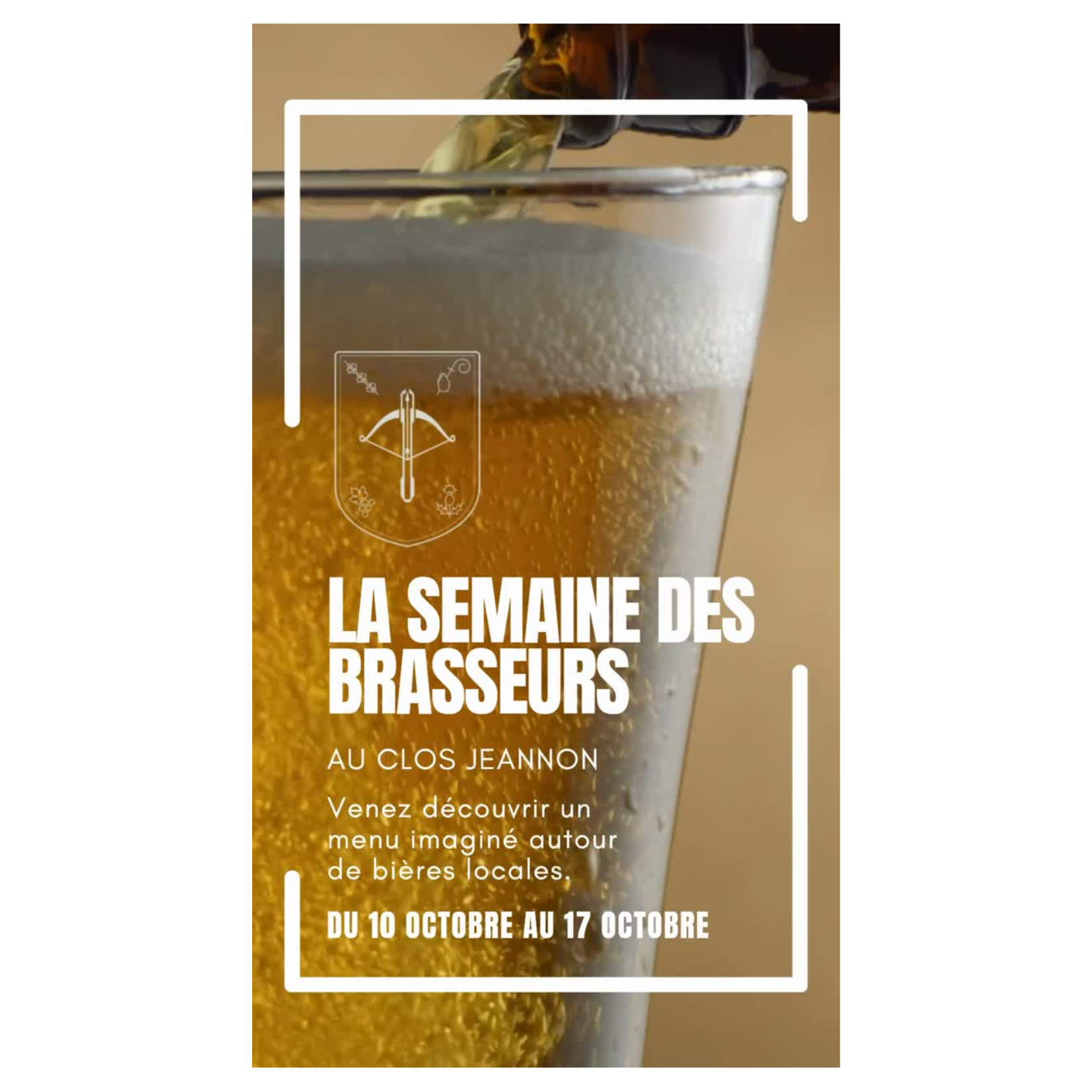 Menu accords mets et bieres