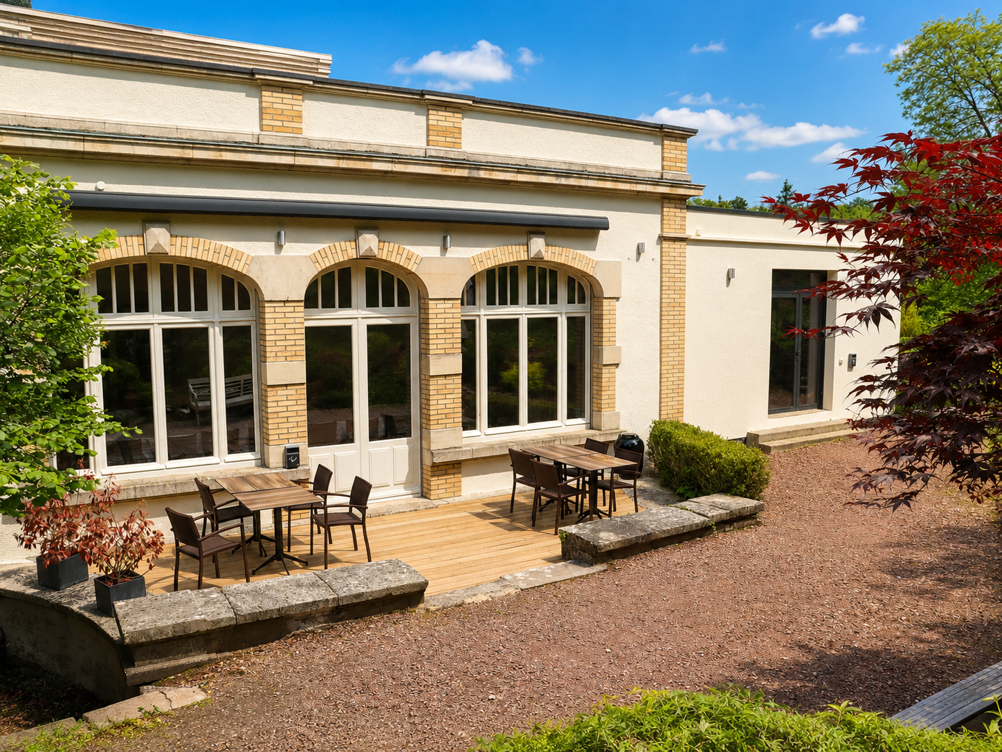 Terrasse Séminaire Clos Jeannon